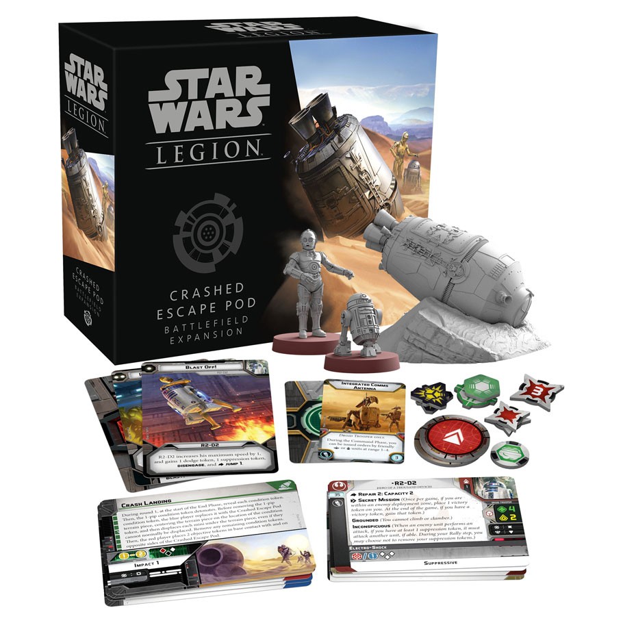 Star Wars : Legion - Crashed Escape Pod Battlefield Expansion